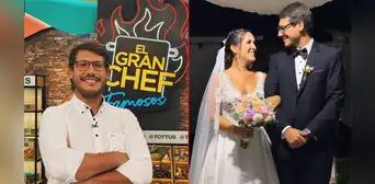 Khabir Tello de 'El gran chef: famosos' y Lorena Klingue se casaron: así fue su boda religiosa [FOTOS]