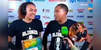 Clarivett Yllescas y el amoroso gesto a su novia Maëva Orlé tras campeonar con Alianza Lima