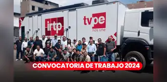 ¿Eres comunicador o ingeniero? IRTP abre convocatoria con sueldos de hasta S/8.500 ¿Eres comunicador o ingeniero? IRTP abre convocatoria con sueldos de hasta S/8.500