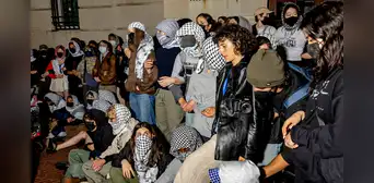 Alumnos toman la Universidad de Columbia como protesta por la guerra entre Israel y Gaza