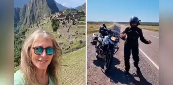 La historia de la adulta mayor que a los 60 años logró viajar sola en moto y conocer Machu Picchu La historia de la adulta mayor que a los 60 años logró viajar sola en moto y conocer Machu Picchu