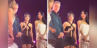 Filtran FUERTE discusión entre Thalía y Becky G sobre el escenario de los Latin AMA's Filtran FUERTE discusión entre Thalía y Becky G sobre el escenario de los Latin AMA's