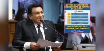 ¿Salió el cronograma de las AFP? José Luna anuncia posibles fechas para el depósito de S/20.600 de los fondos