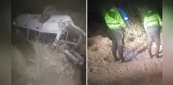 Arequipa: hombre intenta guardar su vehículo y muere tras caer a barranco de 150 metros