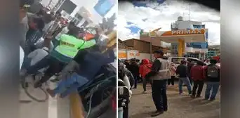 Huancavelica: trabajadores que limpiaban en tanque de combustible mueren asfixiados Huancavelica: trabajadores que limpiaban en tanque de combustible mueren asfixiados