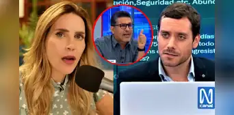 Juliana Oxenford arremete contra conductor de Canal N tras debate con director de 'La piel más temida'