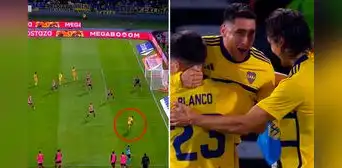 Luis Advíncula y su genial asistencia para el gol de Boca Juniors que lo acerca a la final en Argentina
