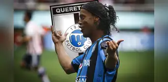 No fue por dinero: la curiosa frase que usó el exdirectivo de Querétaro para fichar a Ronaldinho No fue por dinero: la curiosa frase que usó el exdirectivo de Querétaro para fichar a Ronaldinho