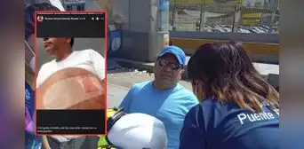 Alcalde de Puente Piedra continúa inubicable tras accidente y presume su buen estado en Facebook