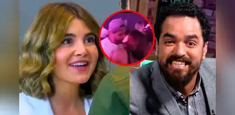 Franco Cabrera es ampayado besándose con actriz de 'Al fondo hay sitio' Alex Béjar