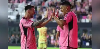 Inter Miami goleó 6-2 a New York RB: Messi anotó 1 gol y Luis Suárez convirtió un hat-trick