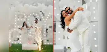 ¡Se confirmó! Angie Arizaga y Jota Benz revelan el sexo de su bebé con increíble fiesta: "Te amamos"