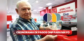 Cronograma de pagos ONP, mayo: revisa AQUÍ las fechas de cobro para jubilados del Decreto Ley 19990
