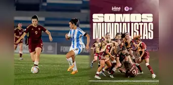 ¡La Vinotinto va al Mundial Sub-20 Femenino! Venezuela igualó 2-2 con Argentina en el Sudamericano ¡La Vinotinto va al Mundial Sub-20 Femenino! Venezuela igualó 2-2 con Argentina en el Sudamericano