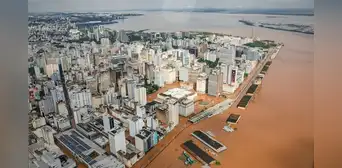 Tragedia en Brasil: inundaciones dejan al menos 76 muertos, 103 desaparecidos y 80.573 desplazados Tragedia en Brasil: inundaciones dejan al menos 76 muertos, 103 desaparecidos y 80.573 desplazados