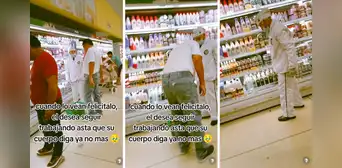 Adulto mayor trabaja en supermercado de PERÚ y usuarios felicitan a la empresa: “ESO ES INCLUSIÓN” Adulto mayor trabaja en supermercado de PERÚ y usuarios felicitan a la empresa: “ESO ES INCLUSIÓN”