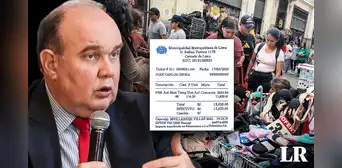 Ambulantes denuncian a MML de Rafael López Aliaga por cobrar más de S/15.000 para trabajar en Centro de Lima Ambulantes denuncian a MML de Rafael López Aliaga por cobrar más de S/15.000 para trabajar en Centro de Lima