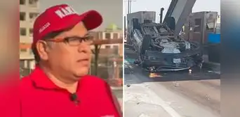 Rennán Espinoza asegura que no escapó tras accidente en Puente Piedra: “No tendría que pasar dosaje etílico”