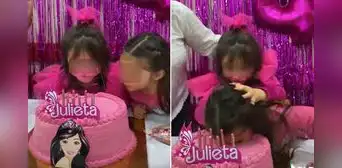 Niña trató de embarrar a cumpleañera, pero su intento termina en inesperada acción: “Resolvió” Niña trató de embarrar a cumpleañera, pero su intento termina en inesperada acción: “Resolvió”