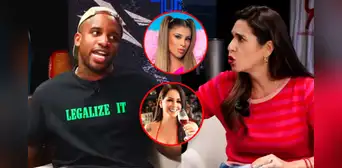 Jefferson Farfán pasa incómodo momento cuando Verónica Linares le pregunta por Melissa Klug y Yahaira Plasencia