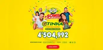 Resultados de La Tinka Perú: descubre los números GANADORES HOY, 8 de mayo Resultados de La Tinka Perú: descubre los números GANADORES HOY, 8 de mayo