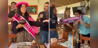 Elenco de ‘Al fondo hay sitio’ sorprende a Nidia Bermejo al cantarle cumpleaños en quechua