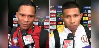 Carlos Bacca lanza 'dardo' a Universitario por su juego tras empate y Edison Flores responde Carlos Bacca lanza 'dardo' a Universitario por su juego tras empate y Edison Flores responde