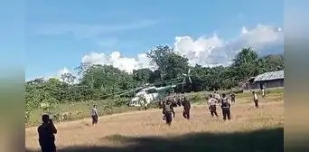 Loreto: helicóptero con más de 20 policías aterriza de emergencia