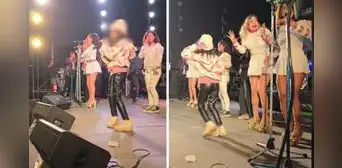 ¡Increíble talento! niña sorprende al cantar con Corazón Serrano en Arequipa