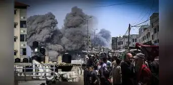 Casi 80.000 personas huyeron de Rafah desde que Israel aumentó sus ataques en el sur de Gaza Casi 80.000 personas huyeron de Rafah desde que Israel aumentó sus ataques en el sur de Gaza