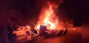 Choque múltiple de 5 vehículos en Carretera Central deja un fallecido en San Mateo de Huanchor Choque múltiple de 5 vehículos en Carretera Central deja un fallecido en San Mateo de Huanchor