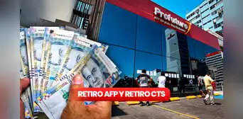 AFP Y CTS 2024 en Perú: ¿cuál de los dos se desembolsaría primero y desde cuándo se podrá retirar? AFP Y CTS 2024 en Perú: ¿cuál de los dos se desembolsaría primero y desde cuándo se podrá retirar?