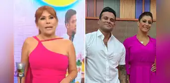 Magaly Medina critica a Christian Domínguez y Karla Tarazona tras broma a 'Chabelita': "Patéticos" Magaly Medina critica a Christian Domínguez y Karla Tarazona tras broma a 'Chabelita': "Patéticos"