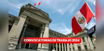 ¡Trabaja HOY! Poder Judicial ofrece 82 puestos laborales con sueldos de hasta S/12.000