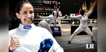 María Luisa Doig, dentista de profesión y medallista en esgrima: brilló en Panamericanos y va por París 2024