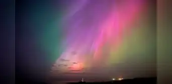 Las increíbles imágenes de las auroras australes en Sudamérica: conoce los países que captaron el evento Las increíbles imágenes de las auroras australes en Sudamérica: conoce los países que captaron el evento