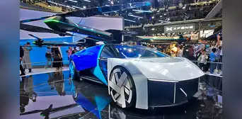 Descubre el singular auto volador con el que China revolucionaría el transporte: tiene 4 hélices desplegables Descubre el singular auto volador con el que China revolucionaría el transporte: tiene 4 hélices desplegables