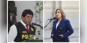 La inapropiada reunión entre Dina Boluarte y el jefe de la Diviac La inapropiada reunión entre Dina Boluarte y el jefe de la Diviac