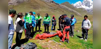 Áncash: luego de 28 días hallan sin vida a turista Israelí desaparecido en la cordillera Huayhuash Áncash: luego de 28 días hallan sin vida a turista Israelí desaparecido en la cordillera Huayhuash