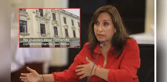 Intentaron detener grabaciones de la prensa cuando Boluarte y jefe de la Diviac se reunían en Palacio