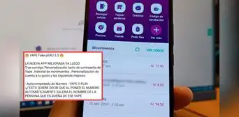 ¡Cuidado! Denuncian que ciberdelincuentes crearon falso Yape: app simula hasta pagos a Plin