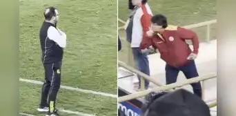 Filtran polémico y provocador gesto de Ferrari contra Moreira durante el Universitario vs. Cristal Filtran polémico y provocador gesto de Ferrari contra Moreira durante el Universitario vs. Cristal