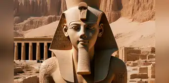 Científicos descubren parte de la estatua de uno de los faraones más importantes en Egipto Científicos descubren parte de la estatua de uno de los faraones más importantes en Egipto