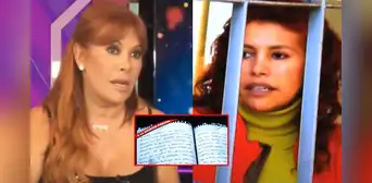 La desgarradora carta que escribió Magaly Medina desde el penal Santa Mónica con pedido incluido La desgarradora carta que escribió Magaly Medina desde el penal Santa Mónica con pedido incluido