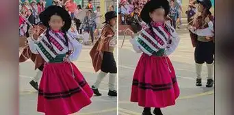 Niña venezolana se luce bailando música peruana y sorprende: “Se sabe el himno nacional” Niña venezolana se luce bailando música peruana y sorprende: “Se sabe el himno nacional”