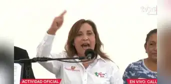 Dina Boluarte descarta renunciar: "Vamos a seguir trabajando hasta el 28 de julio del 2026"