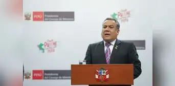 Adrianzén tras rechazo de propuesta de Pedro Cartolín: “Pensamos que era un candidato óptimo”