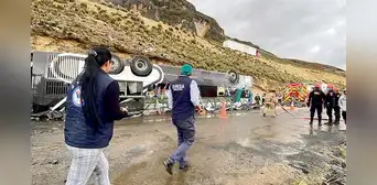 Accidente en Ayacucho en vía Los Libertadores deja 16 muertos