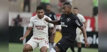 Universitario perdió 1-0 ante Botafogo y quedó eliminado de la Copa Libertadores 2024