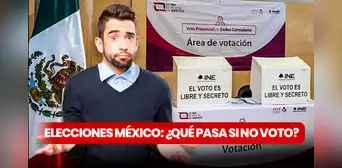 ¿Es obligatorio votar en las elecciones de México 2024? Esto es lo que pasa si no voto este 2 de junio ¿Es obligatorio votar en las elecciones de México 2024? Esto es lo que pasa si no voto este 2 de junio
